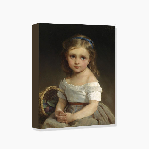Emile Munier, 에밀 뮤니에 (Girl with Basket of Plums)