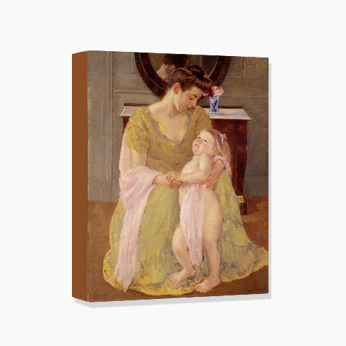 Mary Cassatt, 메리 카사트 (장미빛 스카프의 엄마와 아기)