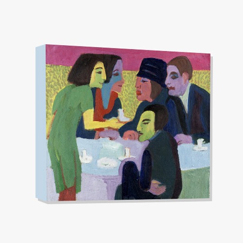Ernst Ludwig Kirchner, 키르히너 (카페에서의 장면)