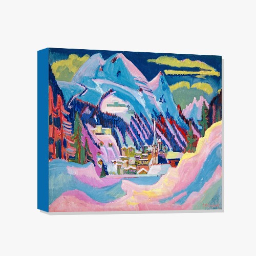 Ernst Ludwig Kirchner, 키르히너 (겨울의 다 보스, 눈 속의 다 보스)