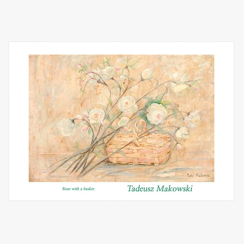 Tadeusz Makowski,타데우시 마코우스키 (Rose with a basket)