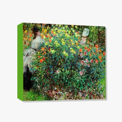 Claude Monet,모네 (꽃들 사이의 두 여인)