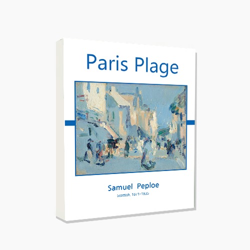 Samuel Peploe, 사무엘 페플로 (Paris Plage-02)