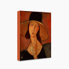 Amedeo Modigliani,모딜리아니 (큰 모자를 쓴 잔 에뷔테른)